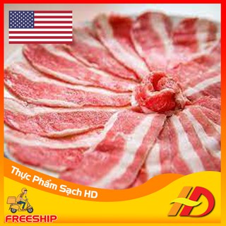 Ba rọi bò Mỹ -  SHORT PLATE 500Gr