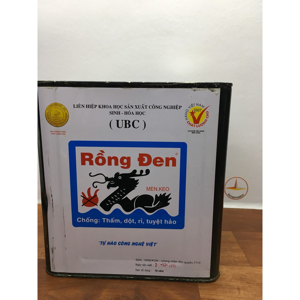 SƠN CHỐNG THẤM RỒNG ĐEN 10 KG