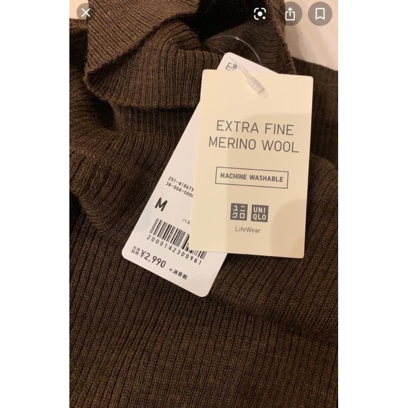 ÁO LEN TĂM CỔ 3 PHÂN UNIQLO CHÍNH HÃNG | BigBuy360 - bigbuy360.vn