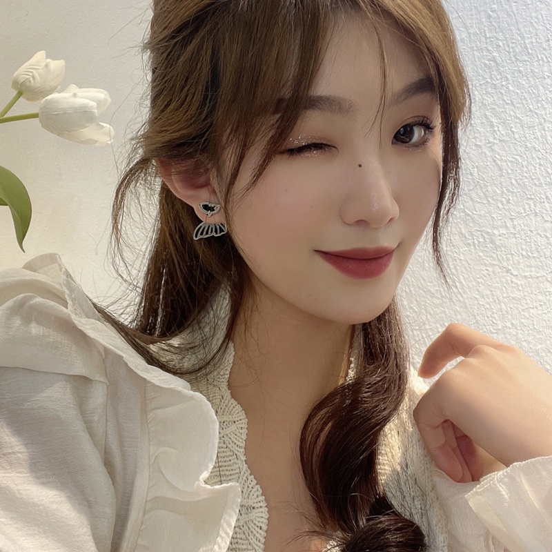 iF YOU Hoa Tai Hình Cánh Bướm Phong Cách Hàn Quốc Cho Nữ