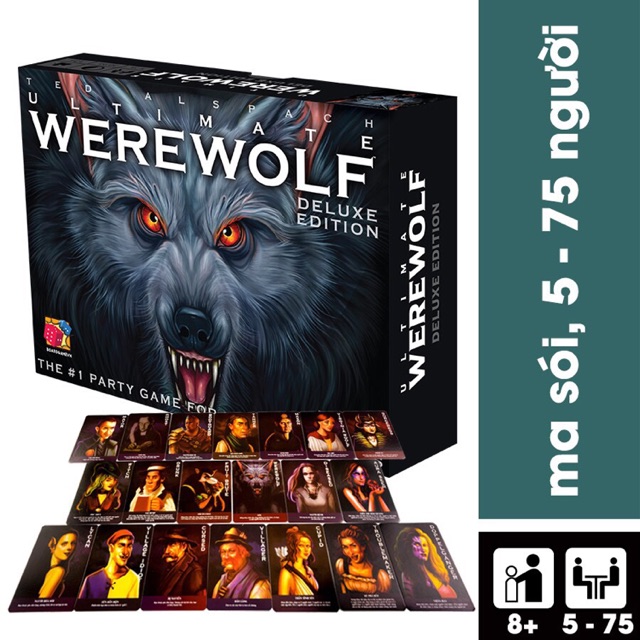 Trò Chơi Board Game Bài Ma Sói Ultimate Deluxe Bản Việt Hoá