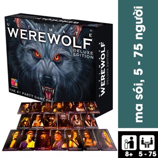 Trò Chơi Board Game Bài Ma Sói Ultimate Deluxe Bản Việt Hoá