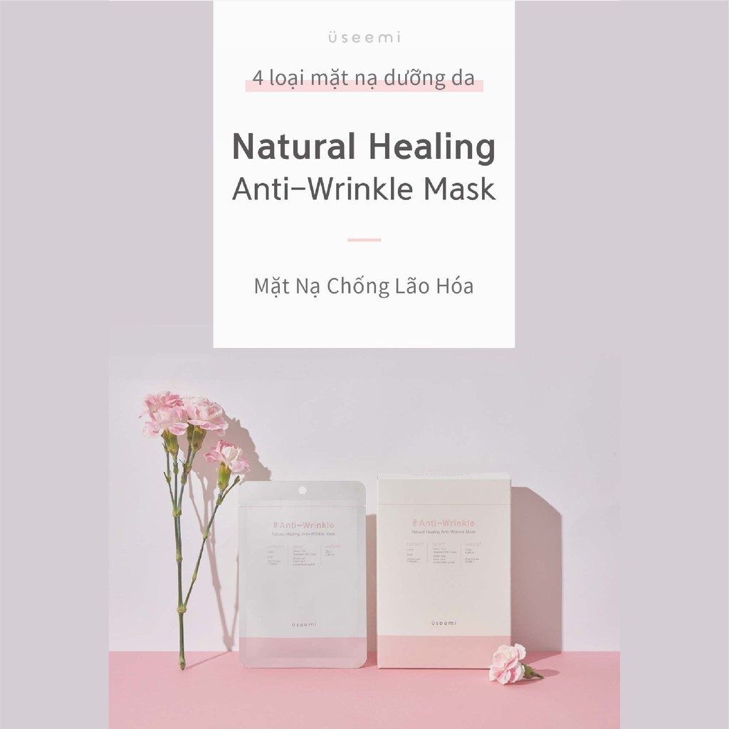 Set 10 Mặt Nạ USEEMI Chiết Xuất Tự Nhiên Phục Hồi Da Chống Lão Hóa | BigBuy360 - bigbuy360.vn