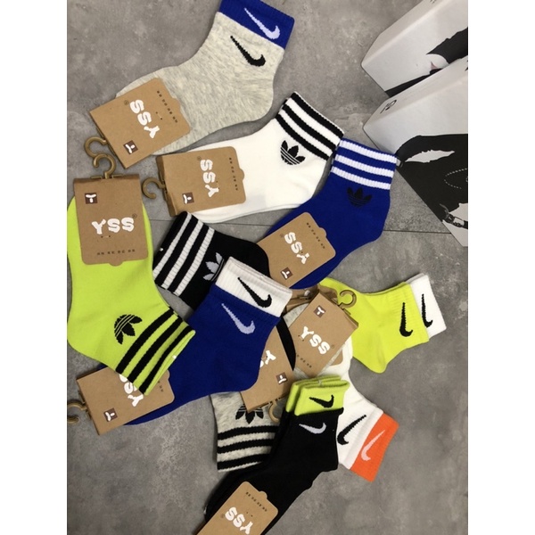 5 cặp tất vớ NIKE , DAS cho bé