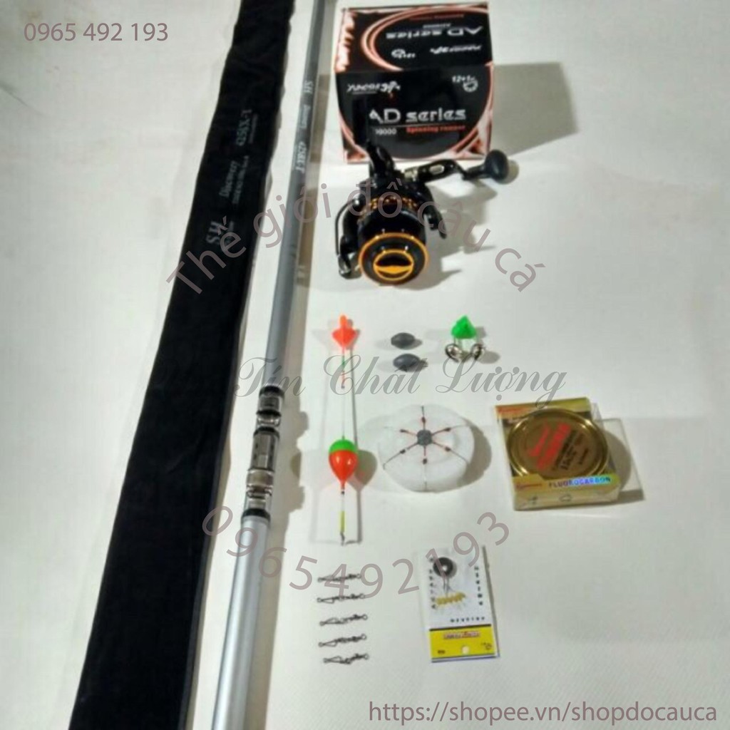 Bộ cần câu lục SH Dícovery BX-t máy AD 9000 phụ kiện ( rẻ vô địch )