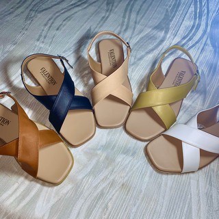 Dép Nữ Thời Trang Cao Cấp - Chéo Sandal - Đế xịn