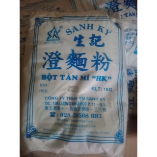 Bột Tàn Mì Sanh Ký 1kg Date 2023 dùng làm bánh bột lọc, Há cảo, Bún gạo..