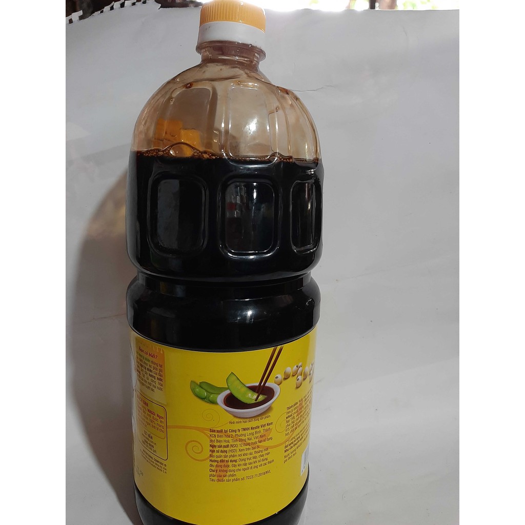 Nước tương đậu nành MAGGI 1.8 Lít – Thanh dịu