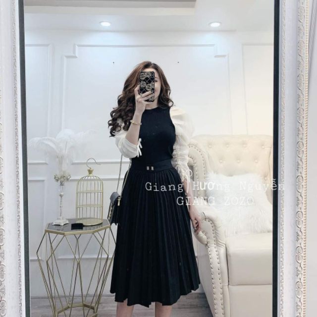 Áo tay len tay bồng