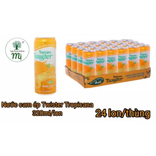 Thùng 24 lon nước cam ép Twister 320ml