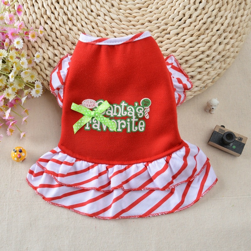BST NOEL VÁY XOÈ NOEL CHO THÚ CƯNG  HOẠ TIẾT SANTA’s FAVORITE