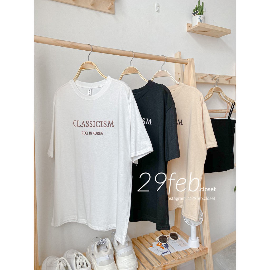 [Mã FASHIONXANH44 giảm 10% tối đa 30K đơn 99K] Áo phông Classicism (Ảnh thật)