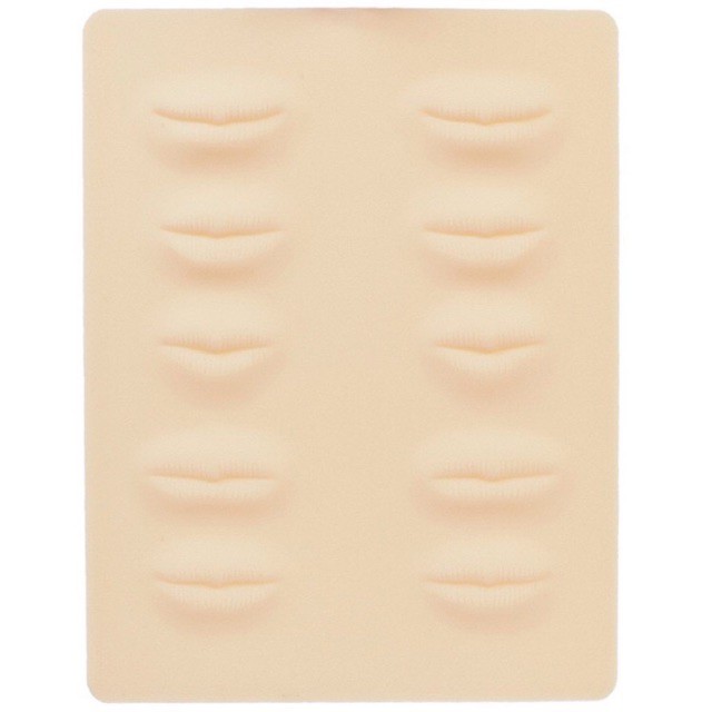 Da giả 3D Môi - tập phun xăm, điêu khắc