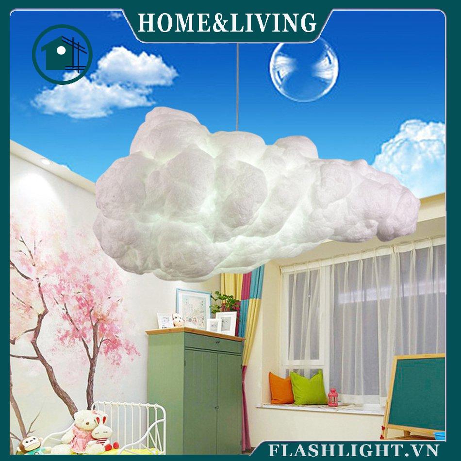 Đèn chùm hình đám mây trang trí phòng khách 30x20cm