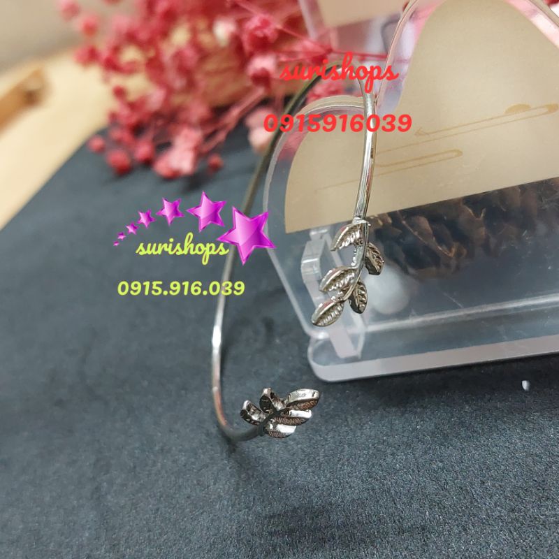 Vòng tay thời trang mũi tên, vòng tay chiếc lá