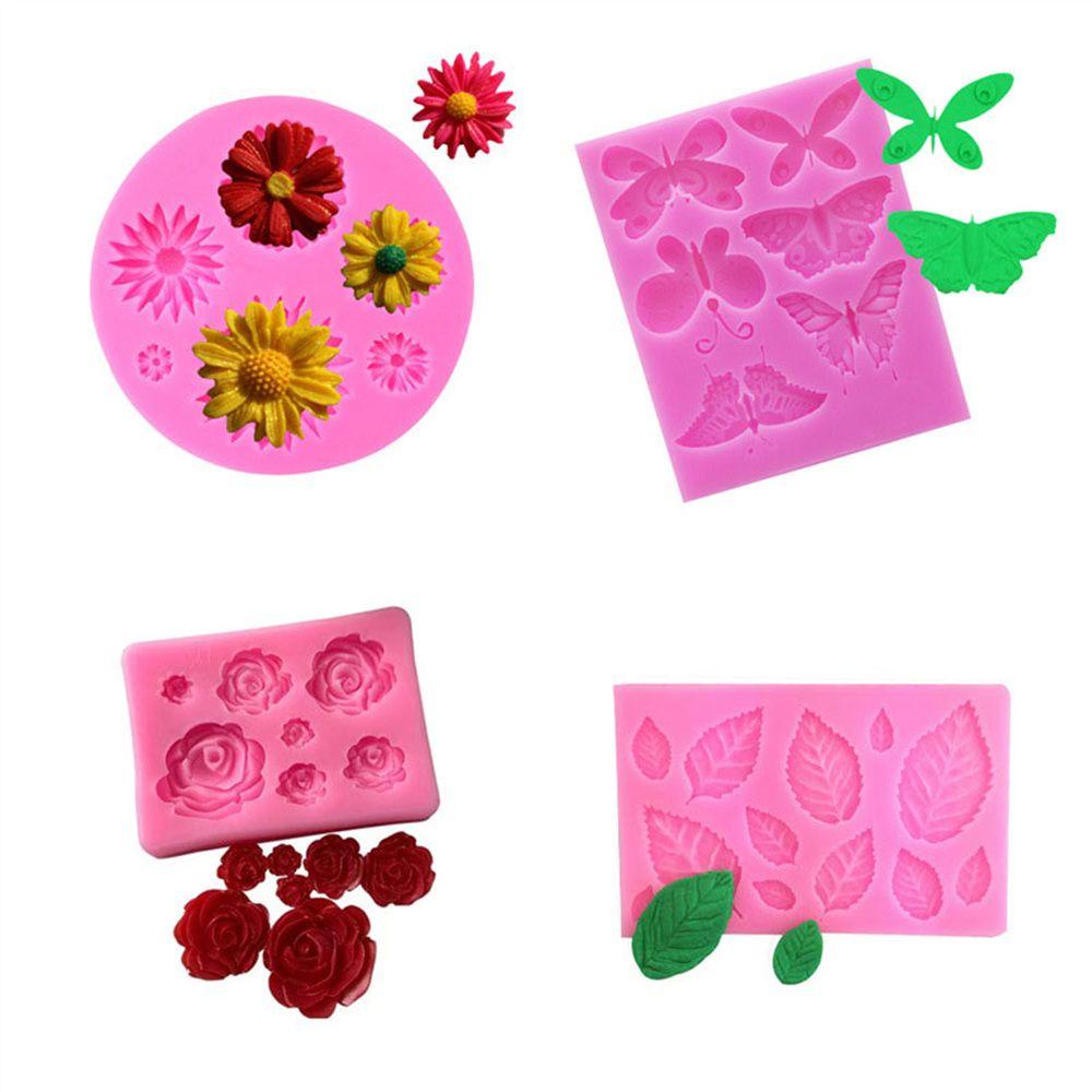 Khuôn Silicone Tạo Hình Chiếc Lá Trang Trí Bánh