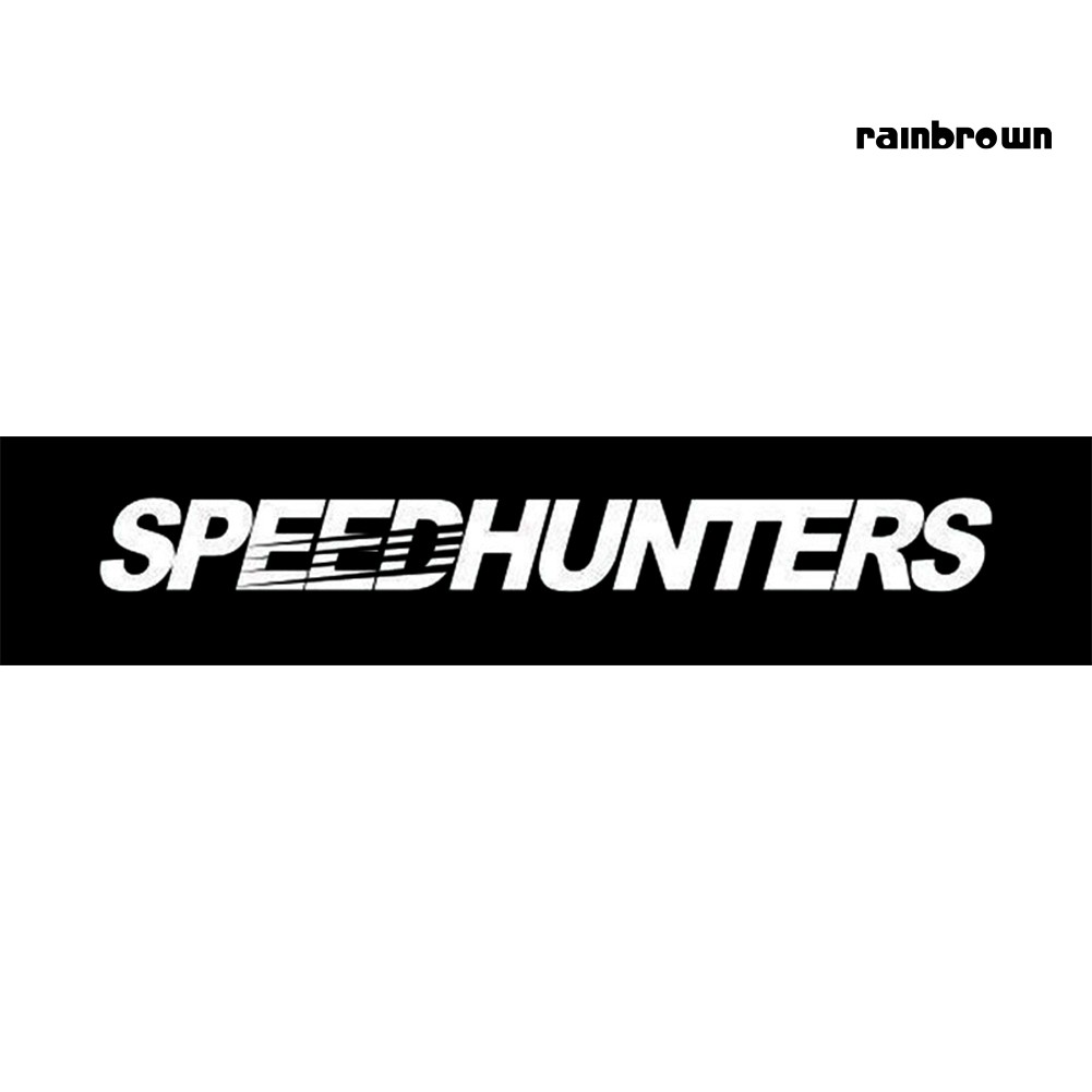 Miếng dán kính chắn gió xe hơi in chữ Speedhunters