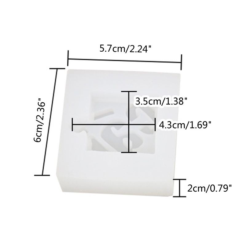 Khuôn Silicone Nam Châm Làm Mặt Trang Sức Phong Cách Trung Hoa