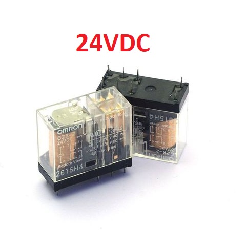 G2R-2 5V 12V 24VDC  Rơ le trung gian, relay omron 8 chân