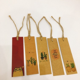 Bookmark - Thẻ đánh dấu sách siêu đẹp, dể thương, in hình vintage