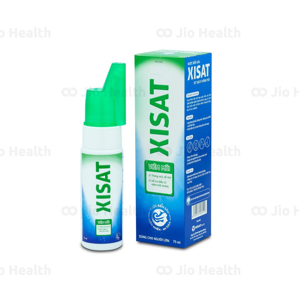 Nước biển sâu Xisat xịt mũi