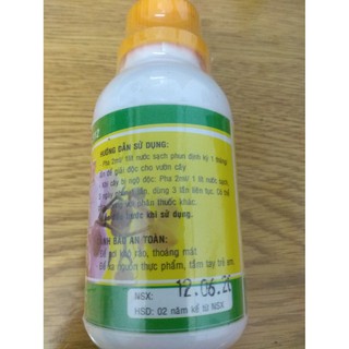 Chế phẩm Vitamin B12 giải độc cây trồng - chai 100ml HPĐ