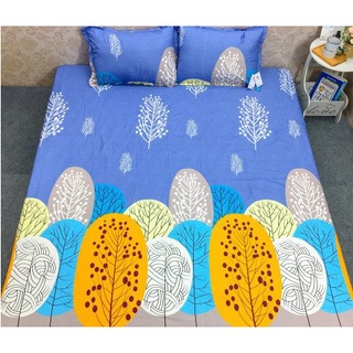 Ga Trải Giường Poly 2M,dành cho đệm lớn nhất,MẪU LÁ CỌ