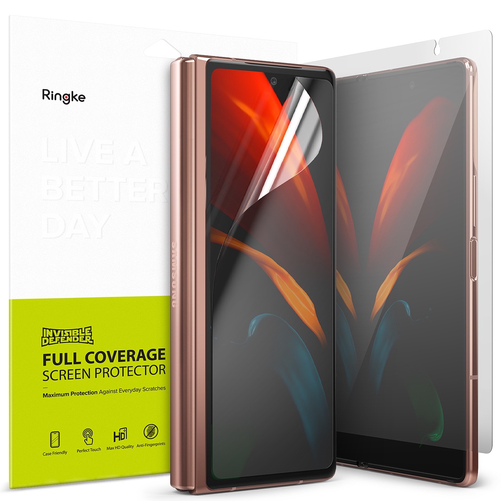 Màng dán cường lực Ringke bảo vệ toàn màn hình HD cho Galaxy Z Fold 2