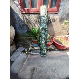 Túi đựng cần rằn ri 2 ngăn và 3 ngăn, đủ size từ 90cm, 1m.1m2, 1m3, 1m4 1m5,1m6, bao đựng cần