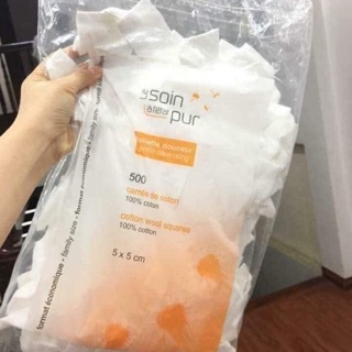 BÔNG TẨY TRANG PHÁP TETRA 500 MIẾNG
