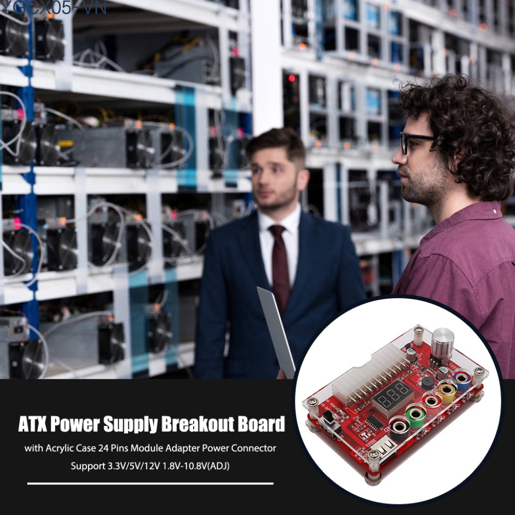 Bảng Mạch Nguồn Điện Atx 24 Pin Hỗ Trợ Kết Nối Nguồn 3.3v / 5v / 12v 1.8v-10.8v | BigBuy360 - bigbuy360.vn