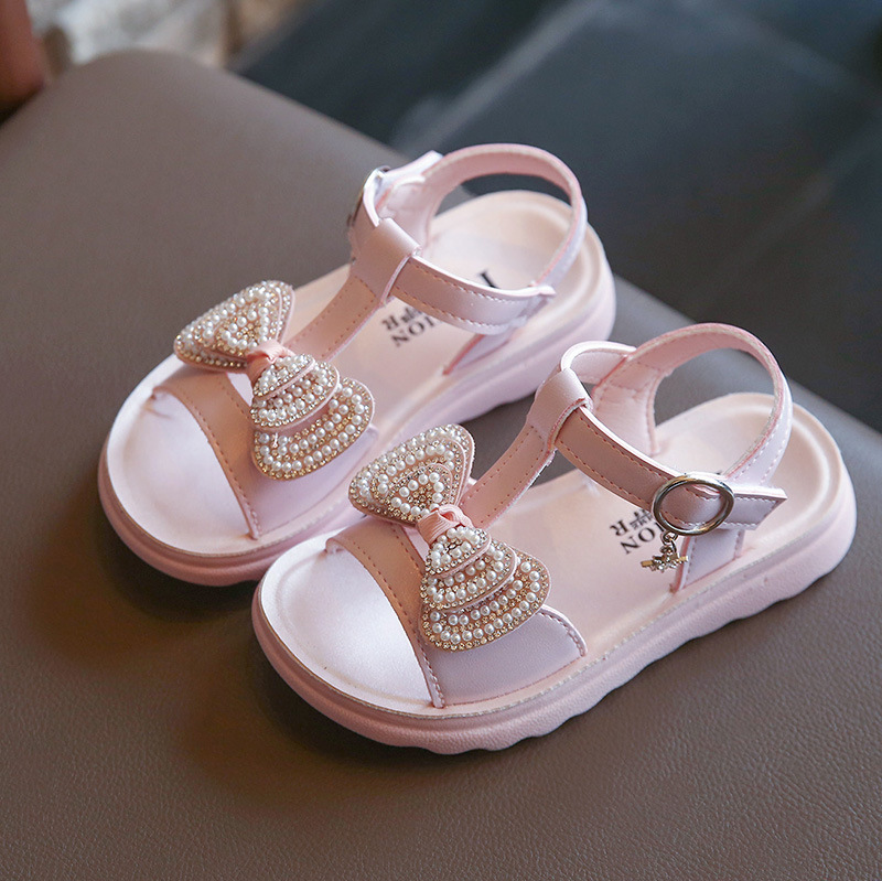 Giày Sandal Nơ Cao Cấp Cực Đẹp Cho Bé Mihoshop