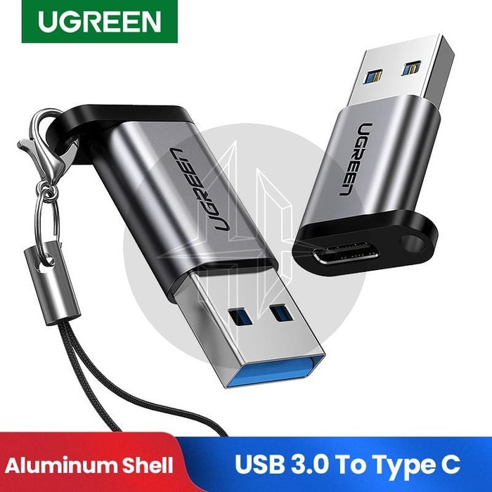 Đầu chuyển USB 3.0 to USB-C 3.1 Cao Cấp Ugreen 50533 US276 CHính Hãng