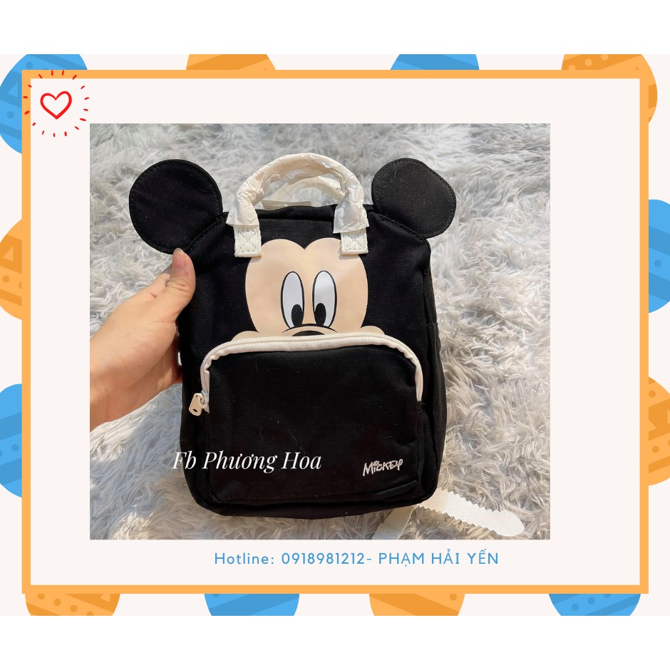 Balo HM auth dành cho các bé mẫu giáo mầm non họa tiết Mickey cực yêu