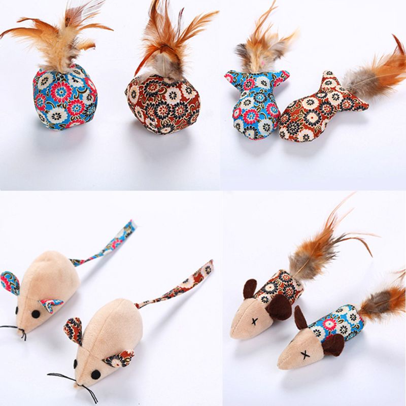 Gậy Trêu Mèo Có Tua Rua Thay Thế