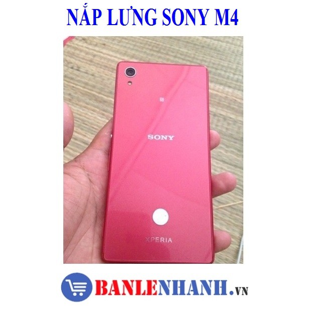 NẮP LƯNG SONY M4 MÀU ĐỎ [VỎ ZIN, XỊN]