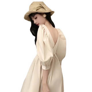 [Hàng oder] Váy trắng bồng bềnh