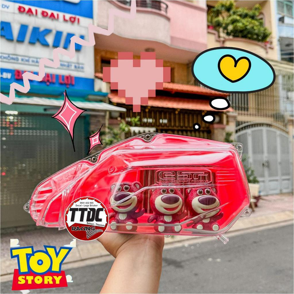 [Tặng thêm 3 Gấu Dâu]Combo Ốp Pô e Lọc gió Vario Click tặng thêm gấu dâu lotso