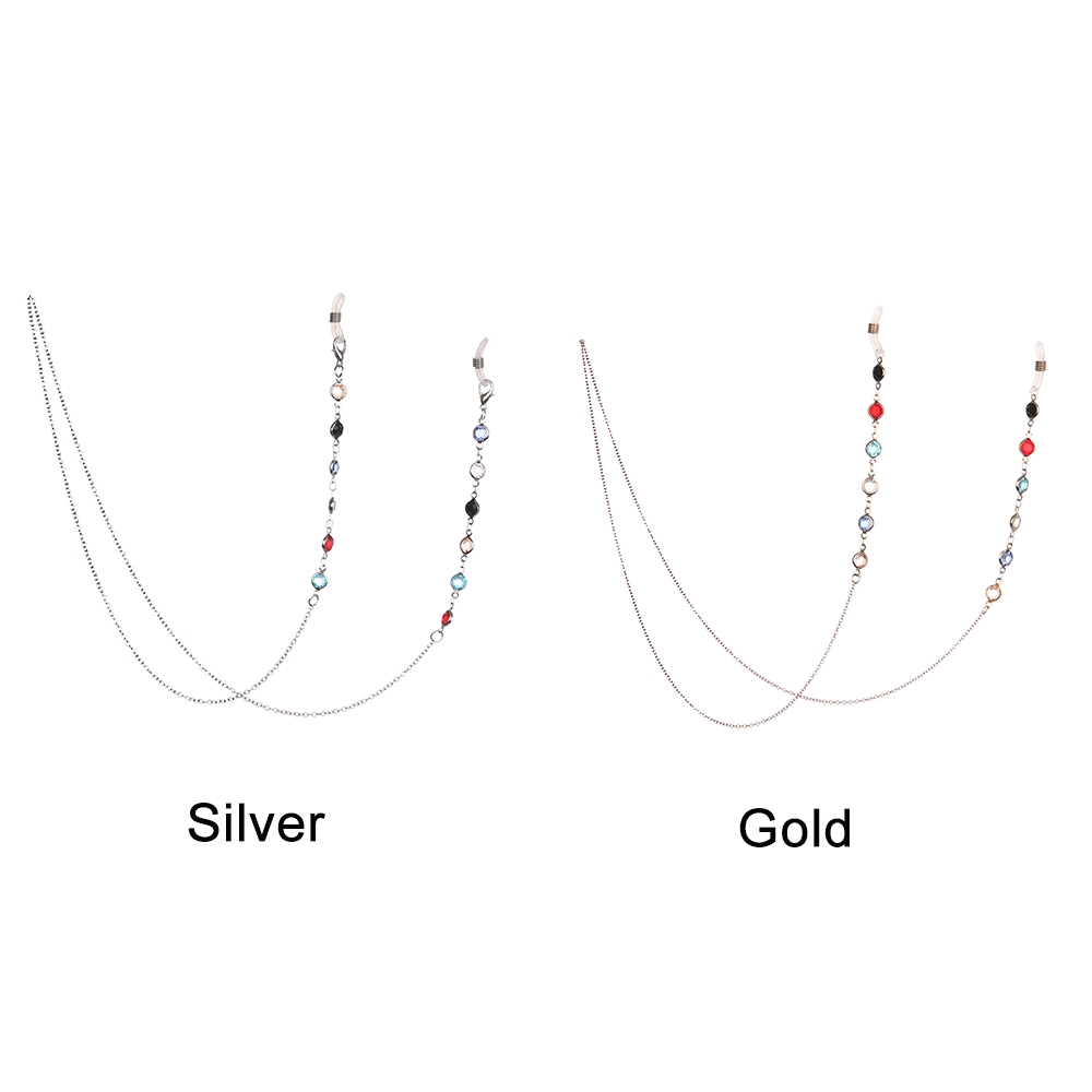 Dây Đeo Kính Chất Liệu Thép Không Gỉ Phong Cách Vintage Unisex