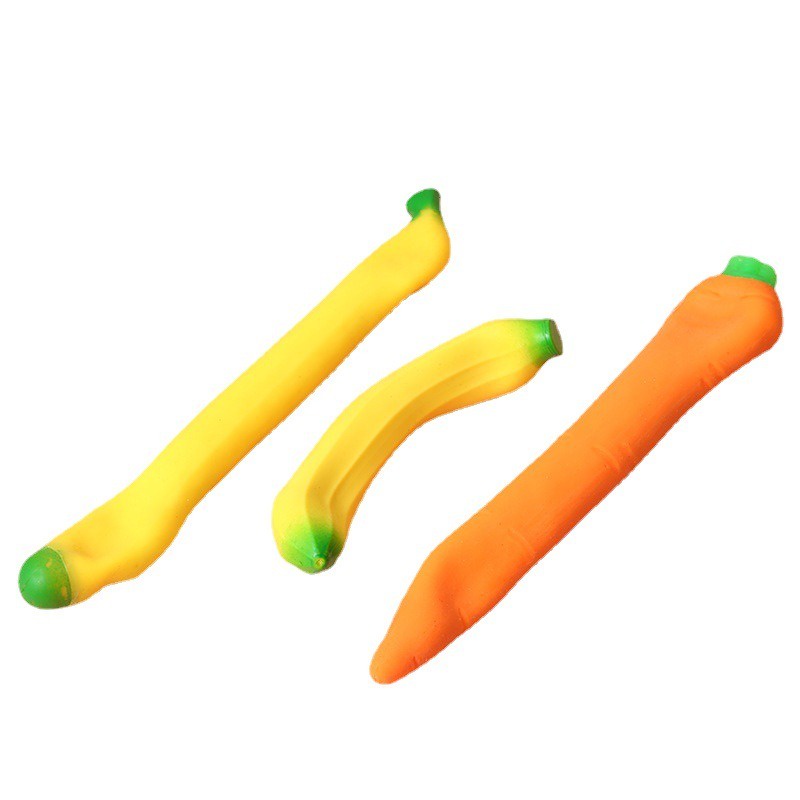 Đồ Chơi Squishy Gudetama Hình Quả Chuối Cát Kéo Dài siêu đàn hồi ngộ nghĩnh giải tỏa căng thẳng mochi slime