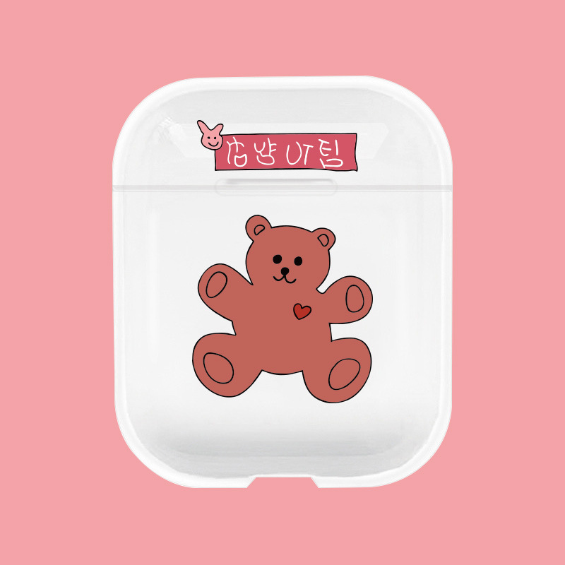 Vỏ bảo vệ đựng hộp sạc tai nghe không dây Bluetooth airpods 1/2/Pro/i12/i9/i7/tws chống va chạm RK CASE