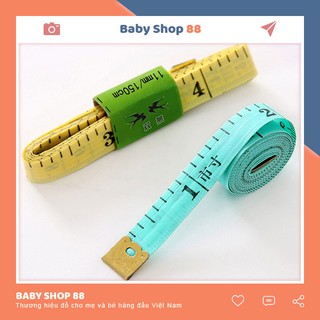 Thước Dây Đo Chiều Cao Cho Bé 150cm Có Đầu Sắt