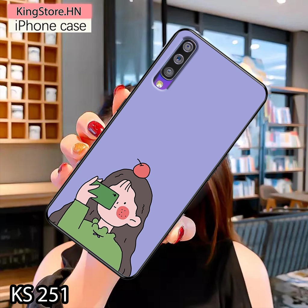 Ốp lưng Samsung A50/A70/A80 in hình Little Girl siêu đáng yêu, dễ thương_KINGSTORE.HN_Ốp SS