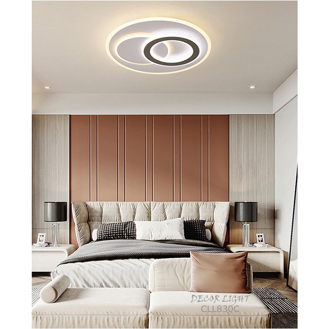 ĐÈN ỐP TRẦN HIỆN ĐẠI- CHIẾU SÁNG PHÒNG KHÁCH, PHÒNG NGỦ 830