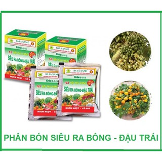 Phân Bón Lá Siêu Ra Bông - Đậu Trái _ Grow 5-5-5 Ba Lá Xanh 10ML