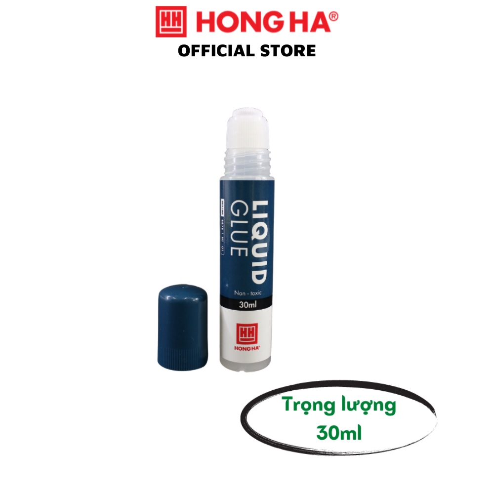 Keo dán giấy dành cho văn phòng dung tích 30ml Hồng Hà (6676)