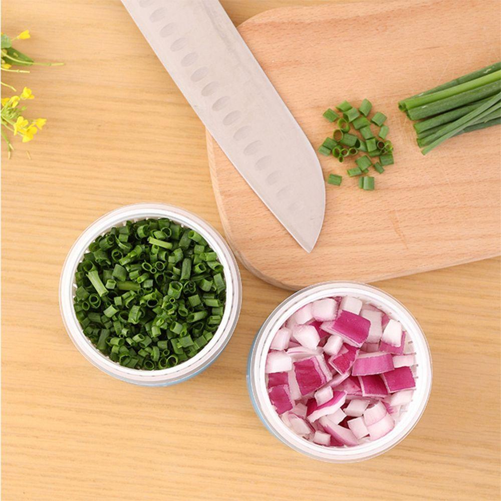 Hộp Đựng Hành Tỏi Gừng Tỏi Gừng Bằng Nhựa Hình Tròn Giữ Tươi Trong Tủ Lạnh Có Nắp Đậy Cho Nhà Bếp