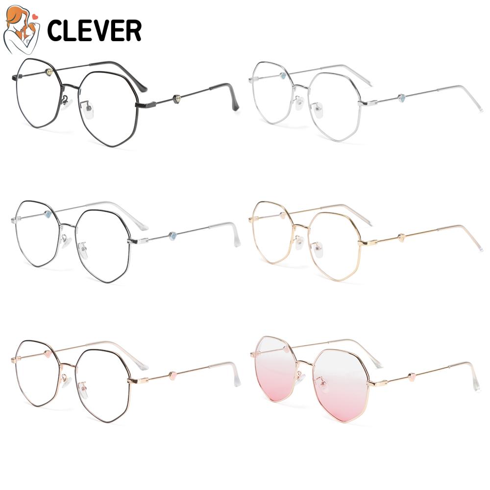 CLEVER Unisex Glasses Radiation Protection Flat Mirror Eyewear Computer Goggles Vision Care Anti-UV Blue Rays Ultralight Fashion Eyeglasses