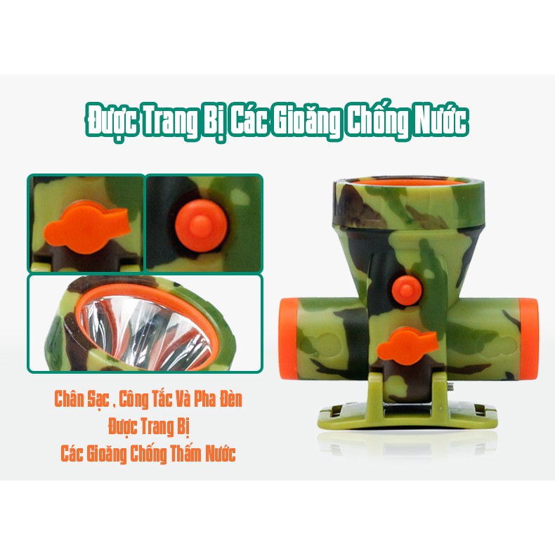 Đèn Pin Đội Đầu Cao Cấp CKV-1105A | BigBuy360 - bigbuy360.vn