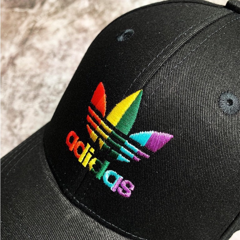 ⚡️[ FREESHIP XUẤT DƯ XỊN ] Mũ / Nón kết Thời Trang Adidas Pride Baseball Cap Black - GP2594 / Full Tag Code / Ảnh Thật